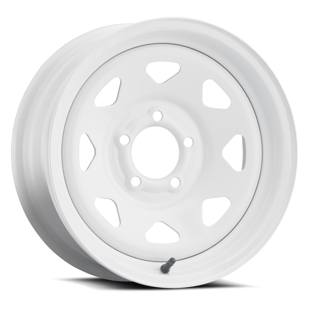 White 8 Spoke TR – Allied Wheel Components White 8 Spoke TR – Allied Wheel Components