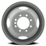 X-45282- Dual Light Truck Steel Wheel, 16"x6", 8x6.5, 5" Offset