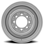 X-45304- Single Light Truck Steel Wheel, 16x6, 8x6.5, +.5" Offset