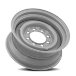 X-45304- Single Light Truck Steel Wheel, 16x6, 8x6.5, +.5" Offset